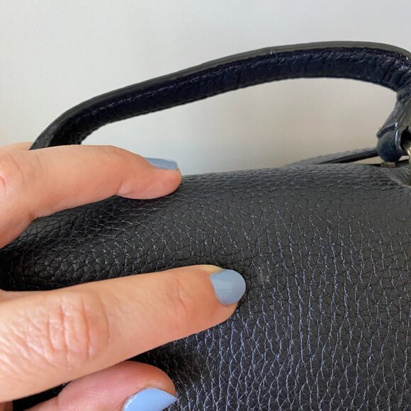 KATE SPADE Alexya Mini Black Pebbled Leather Crossbody Bag - Picture 2 of 14